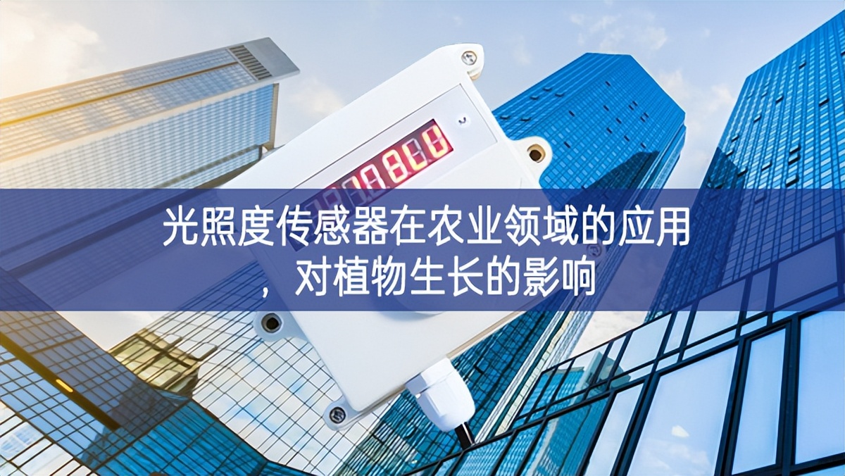 光照度傳感器在農(nóng)業(yè)領(lǐng)域的應(yīng)用，對(duì)植物生長(zhǎng)的影響
