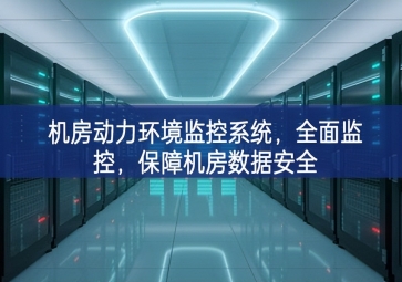 機(jī)房動力環(huán)境監(jiān)控系統(tǒng)，全面監(jiān)控，保障機(jī)房數(shù)據(jù)安全