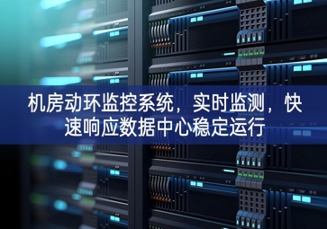 機(jī)房動(dòng)環(huán)監(jiān)控系統(tǒng)，實(shí)時(shí)監(jiān)測(cè)，快速響應(yīng)數(shù)據(jù)中心穩(wěn)定運(yùn)行